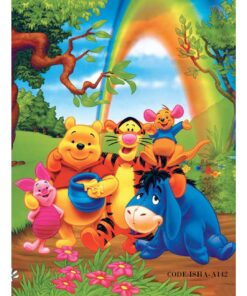 پوستر کاغذی اتاق کودک مدل POOH