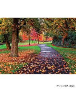 پوستر منظره کاغذی طرح پاییز