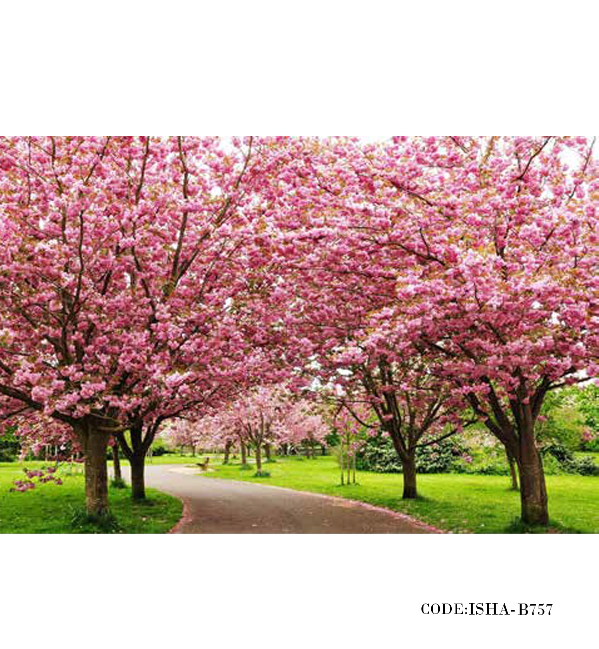 پوستر کاغذی منظره دیواری طرح بهار