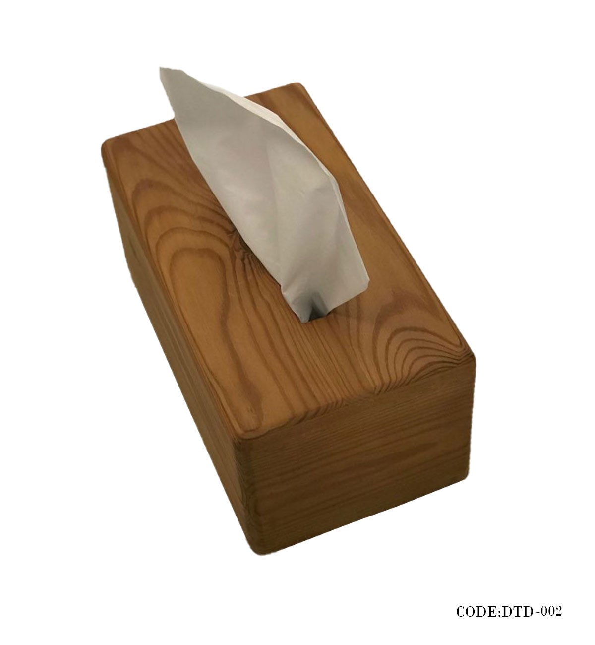 جعبه دستمال کاغذی چوبی مدل شادی