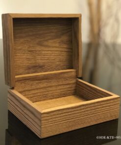 جعبه چوبی ساده مدل شهلا