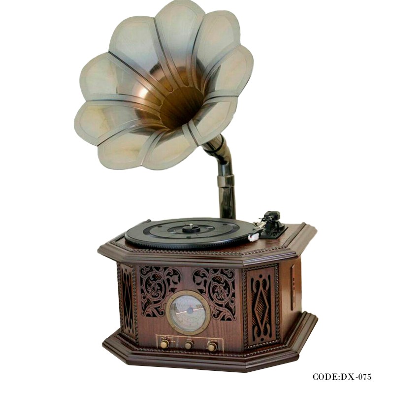 گرامافون رومیزی کلاسیک مدل 075