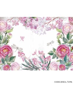 پوستر دیواری کاغذی مدل آبرنگی