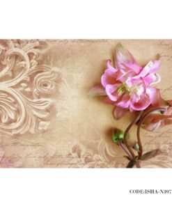 پوستر دیواری کاغذی مدل شاخه گل