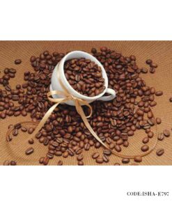 پوستردیواری کاغذی کافی شاپی مدل قهوه