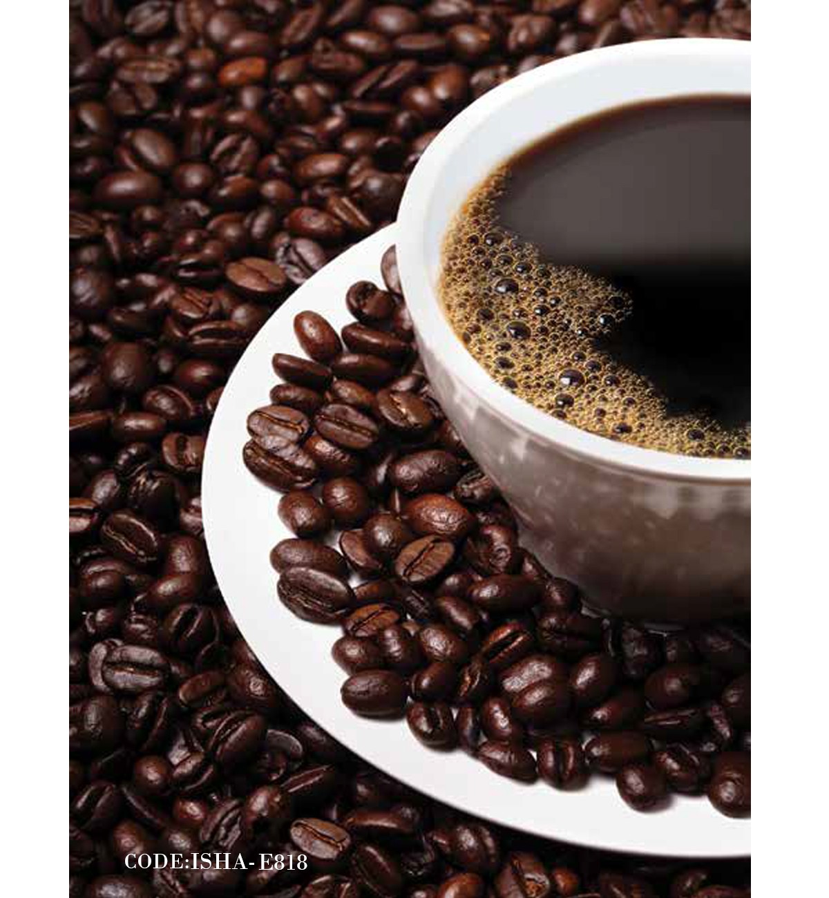 پوستر کاغذی دیواری کافی شاپی مدل COFFEE