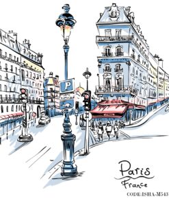 پوستر کاغذی دیواری مدل PARIS