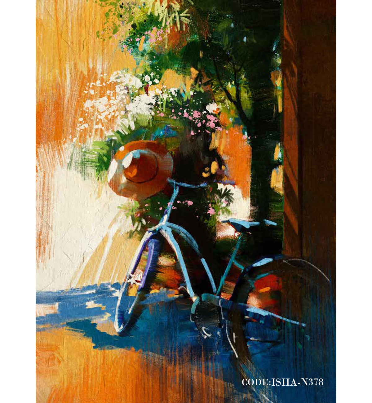 پوستر کاغذی دیواری مدل دوچرخه