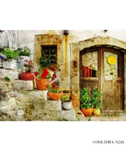 پوستر دیواری کاغذی مدل گلدان