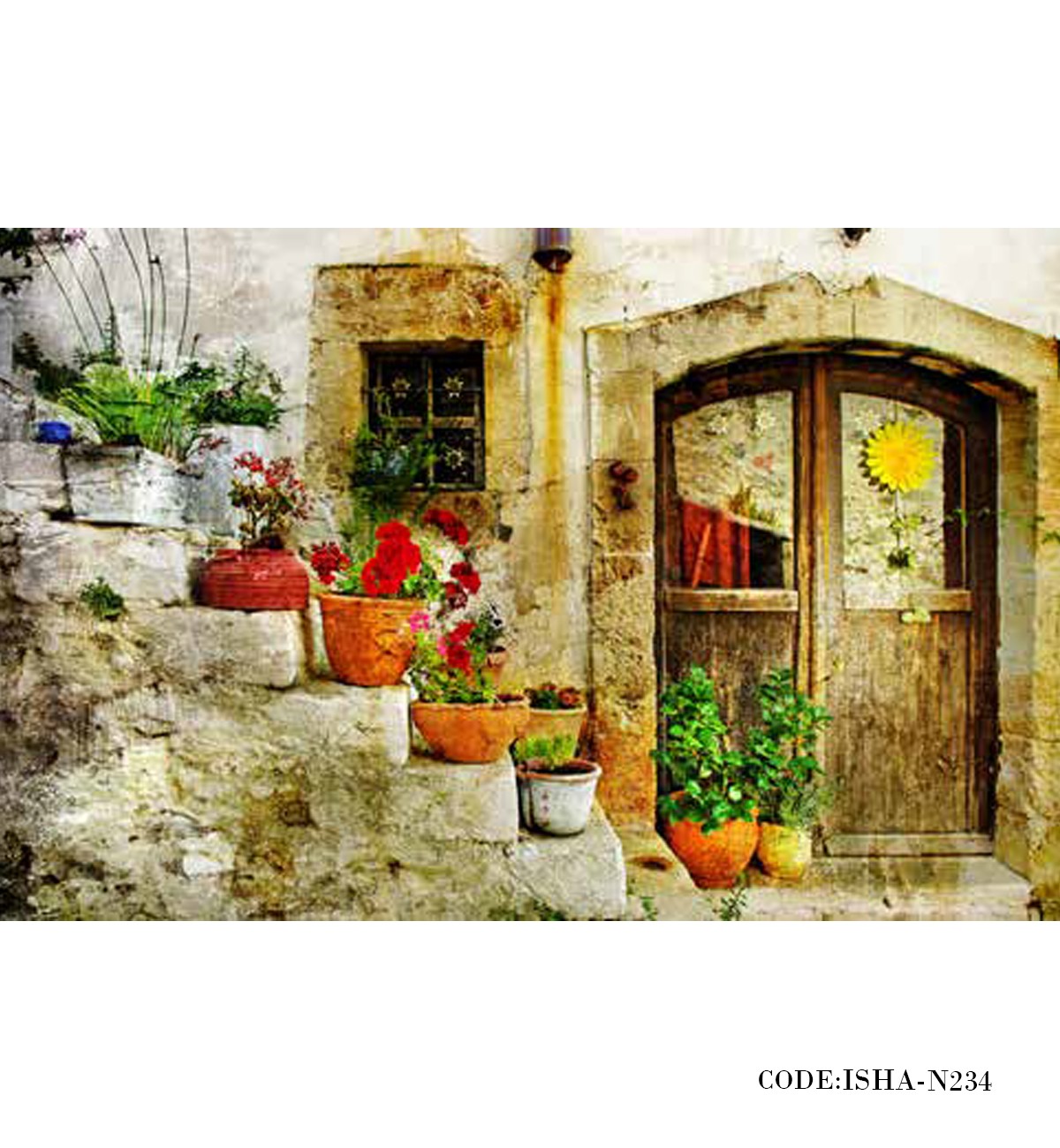 پوستر دیواری کاغذی مدل گلدان