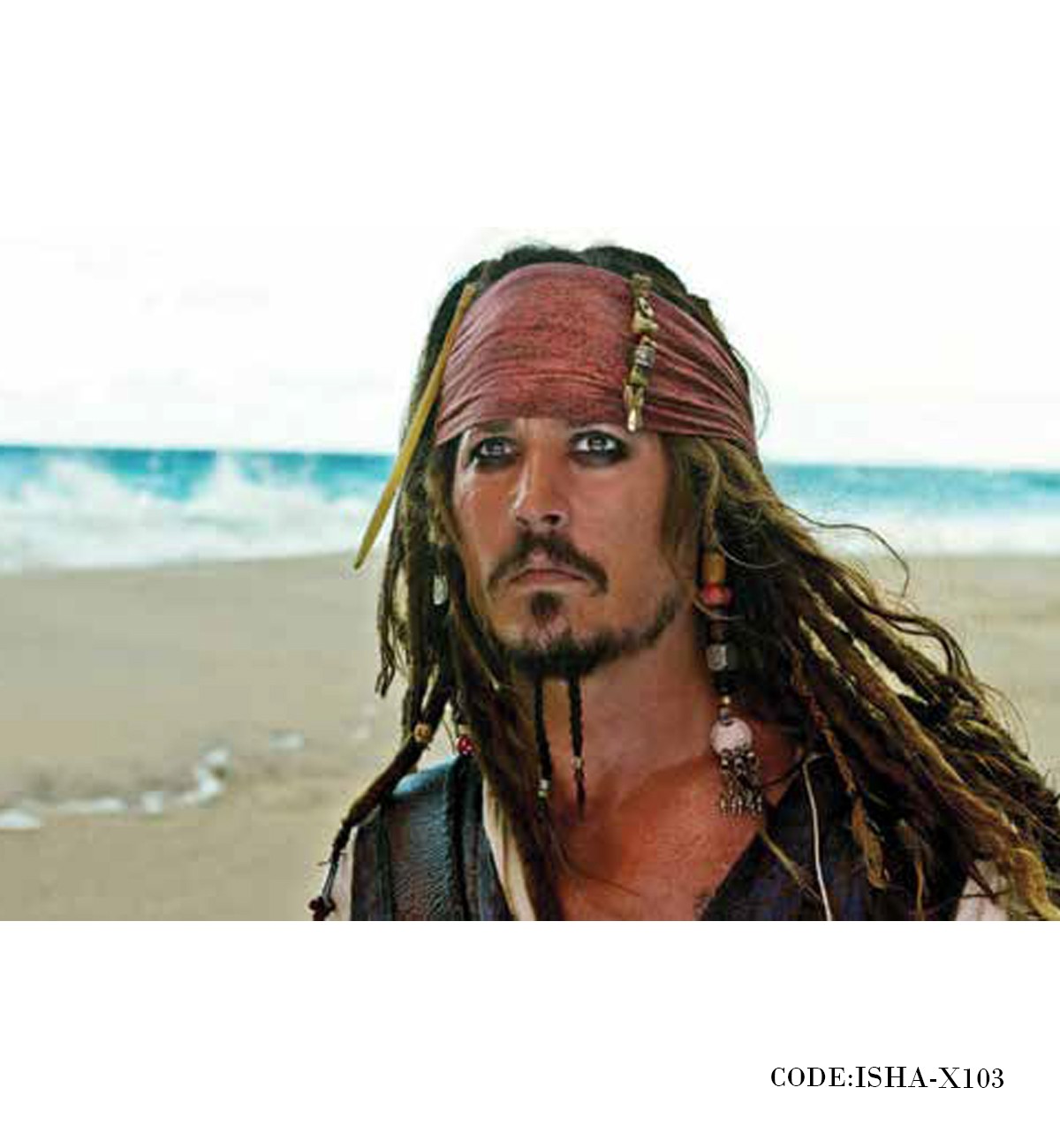 پوستر دیواری کاغذی مدل جک اسپارو