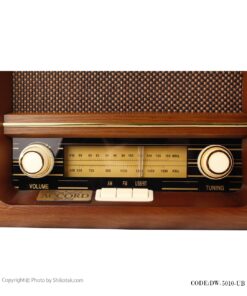 رادیو فلش خور طرح قدیمی مدل برنارد قهوه ای