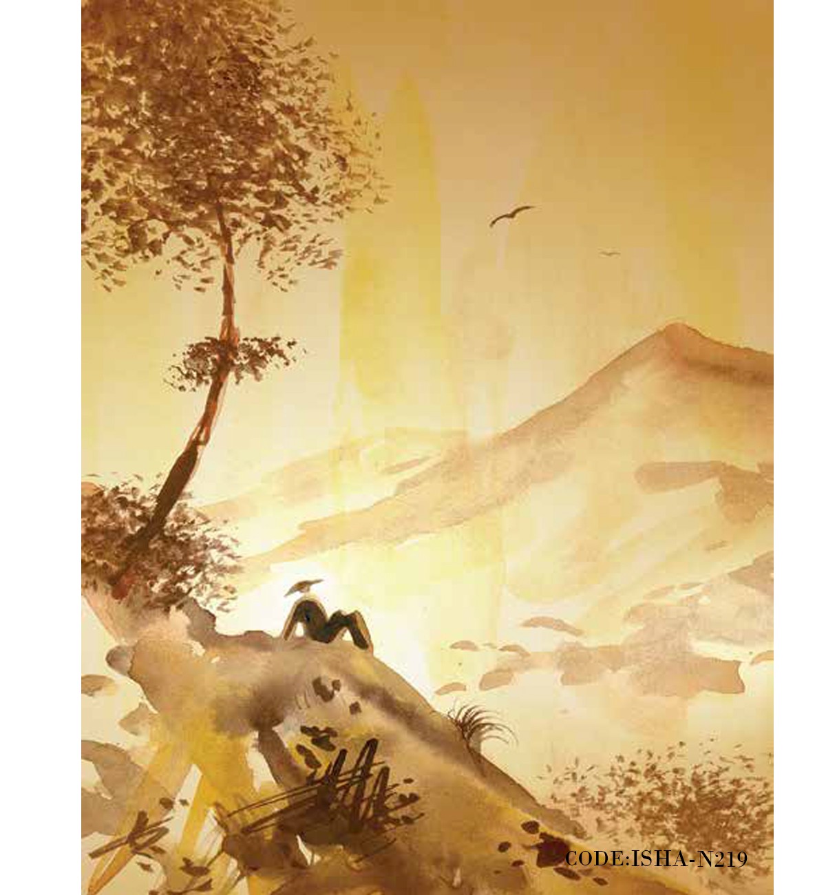 پوستر پارچه ای دیواری مدل آرامش