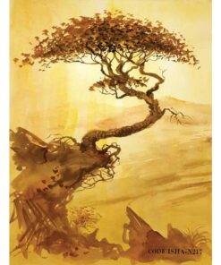 پوستر دیواری پارچه ای مدل ریشه