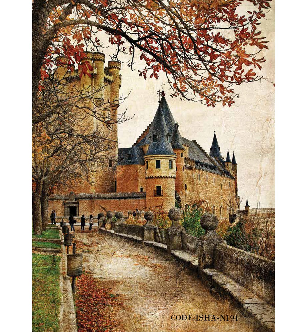 پوستر دیواری پارچه ای مدل ارگ