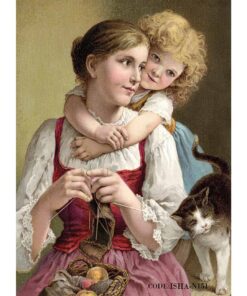 پوستر دیواری پارچه ای مدل مادر