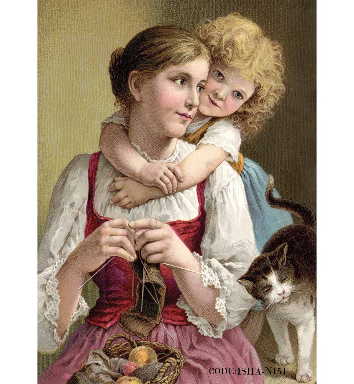 پوستر دیواری پارچه ای مدل مادر