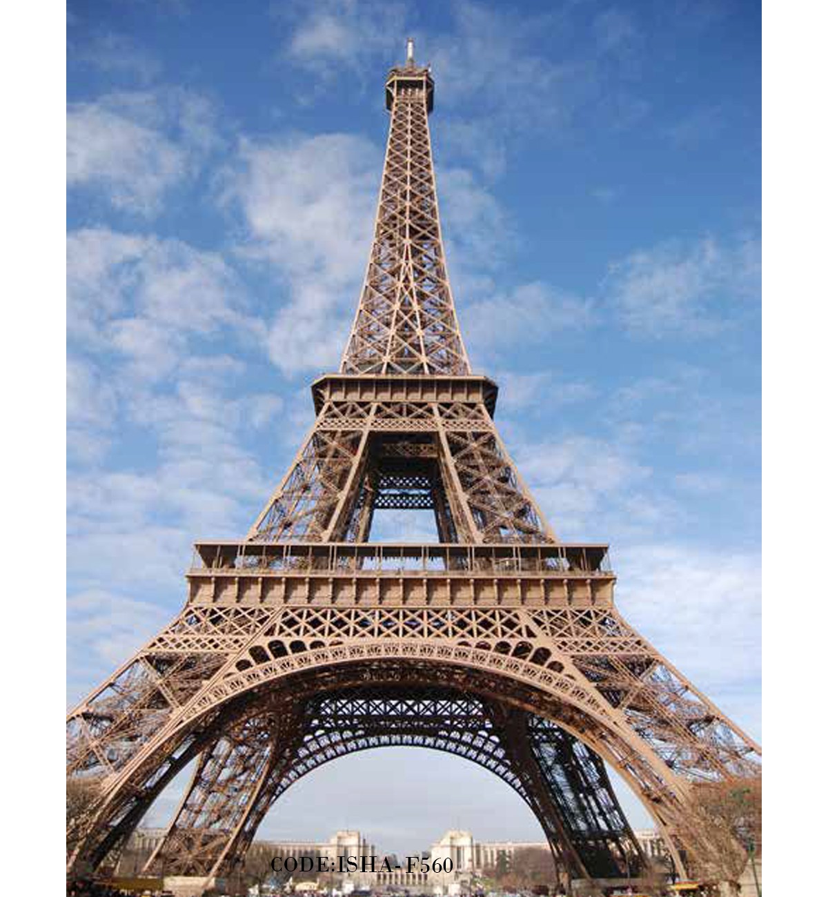 پوستر پارچه ای دیواری برج مدل ایفل