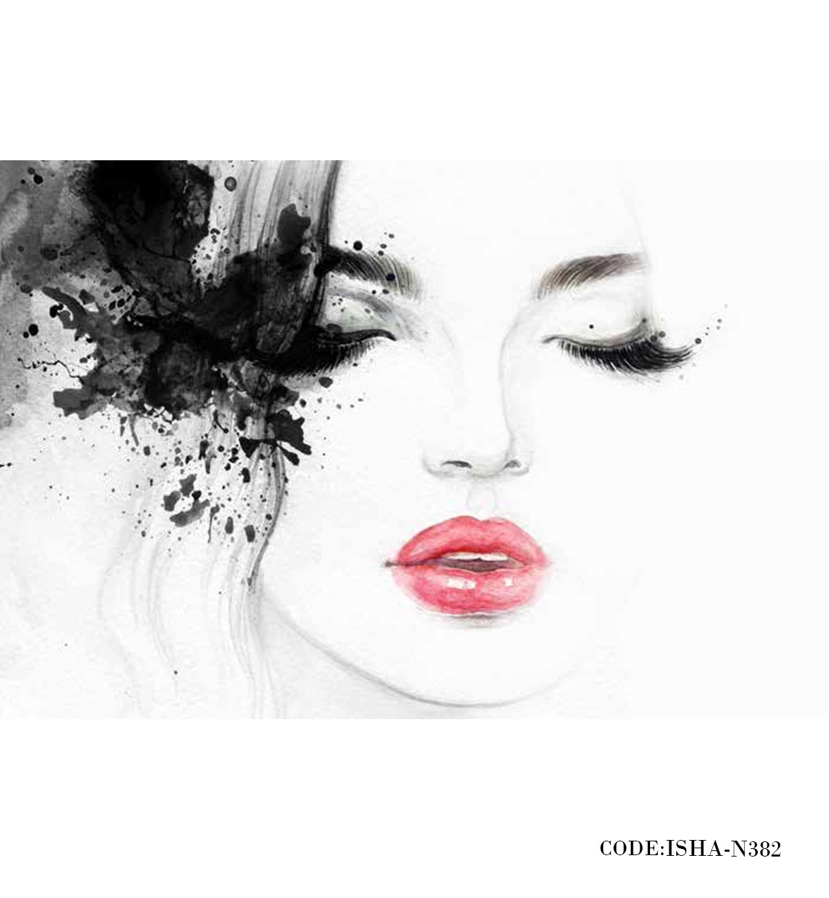 پوستر پارچه ای دیواری آرایشگاه مدل آرایش