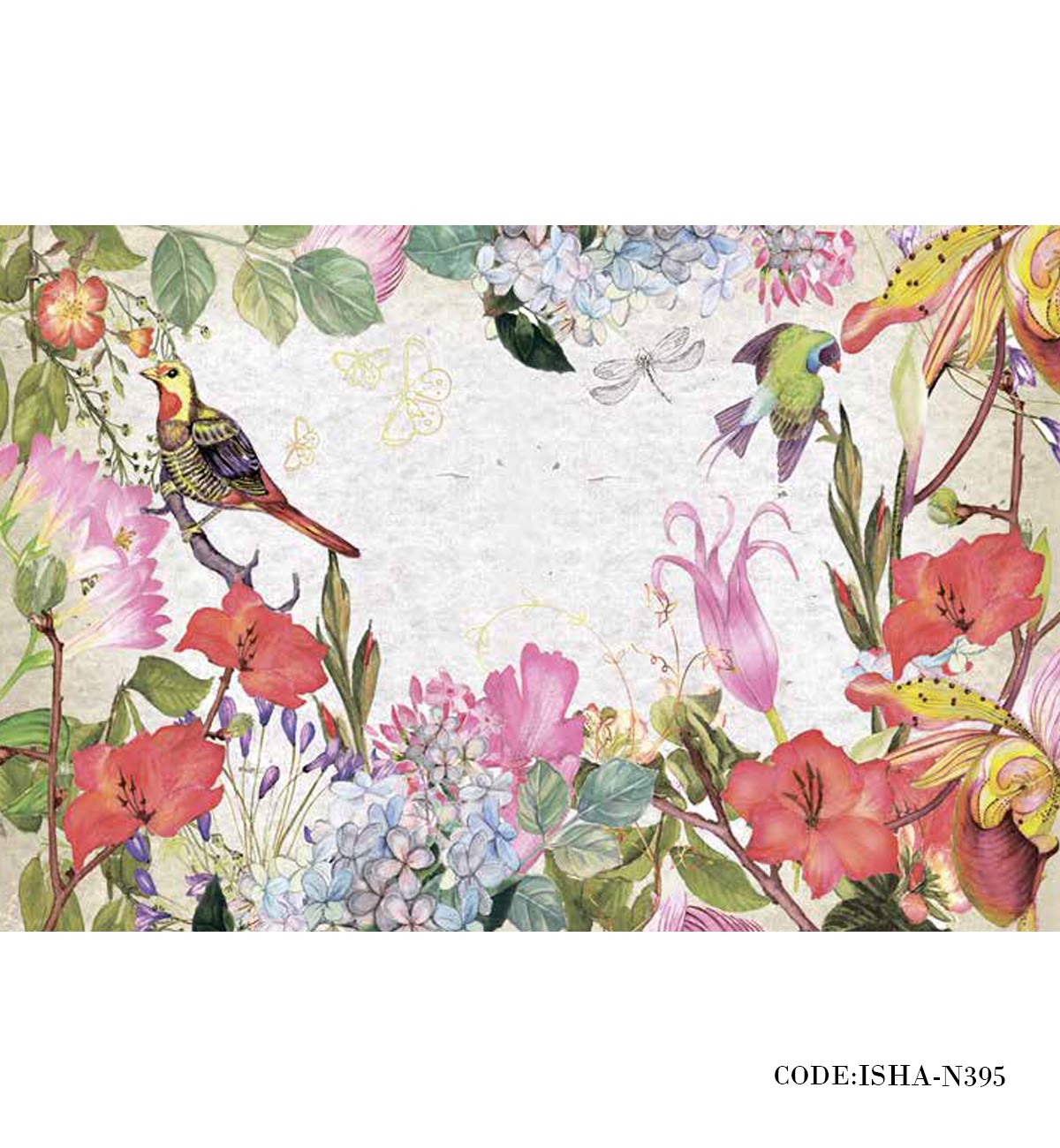 پوستر دیواری پارچه ای مدل باغ بهشت