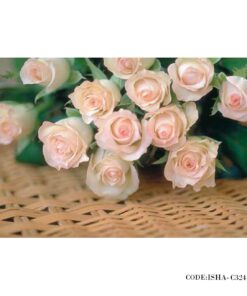 پوستر گل پارچه ای طرح رز