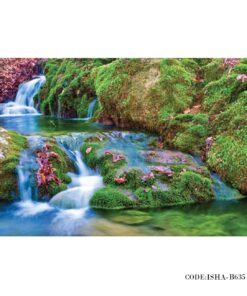 پوستر طبیعت پارچه ای دیواری طرح بهشت