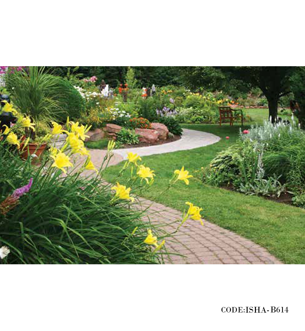 پوستر طبیعت پارچه ای دیواری طرح پارک