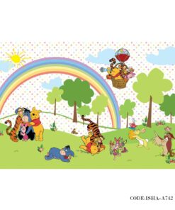 پوستر پارچه ای دیواری اتاق کودک مدل تایگر