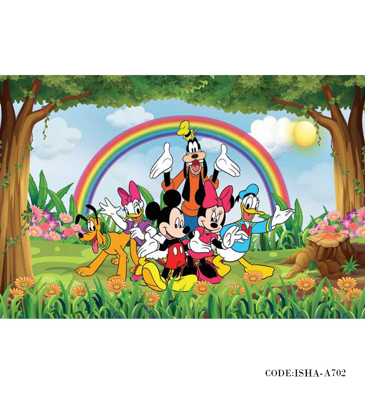 پوستر پارچه ای دیواری اتاق کودک مدل پلوتو