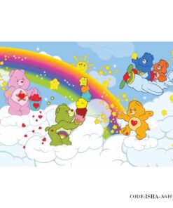 پوستر پارچه ای اتاق کودک مدل خرس