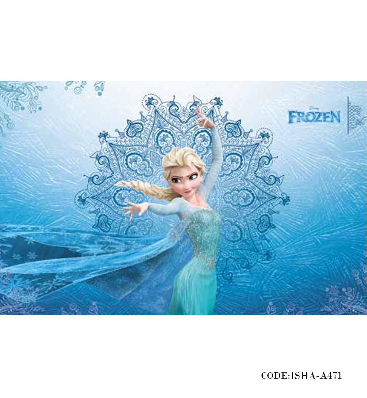 پوستر پارچه ای دخترانه مدل السا