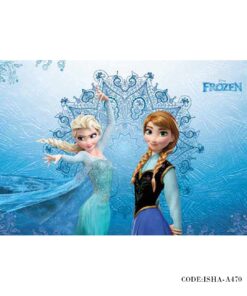 پوستر پارچه ای دخترانه مدل السا و آنا