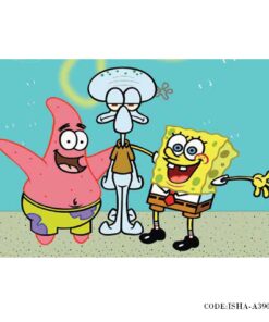 پوستر پارچه ای کودکانه مدل Sponge Bob