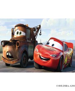 پوستر پارچه ای کودک مدل مک کویین