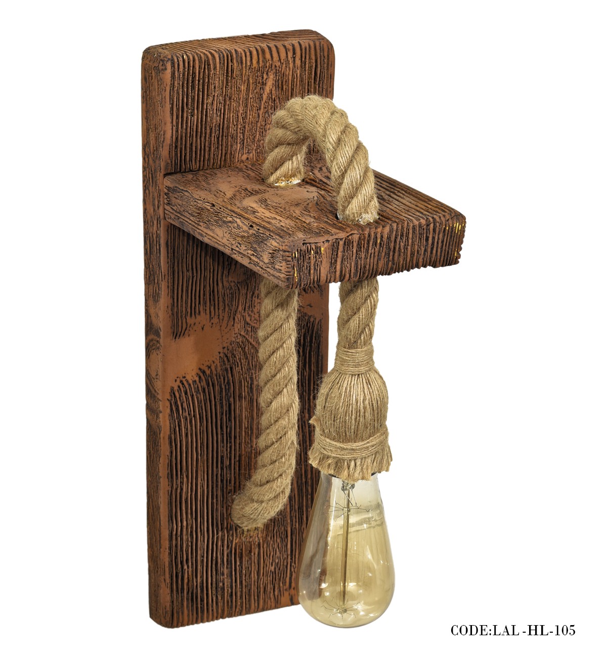 لوستر دیواری تک شاخه مدل 105