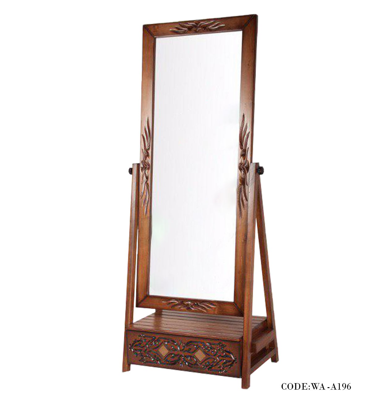 آینه قدی طرح دار سری A196