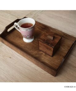 سینی چوبی سه عددی مدل بنفشه