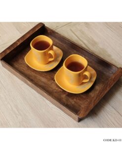 سینی چوبی سه عددی مدل گلایل