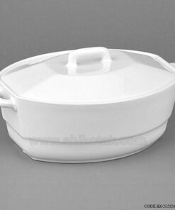 سوپ خوری سرامیکی بیضی در دار