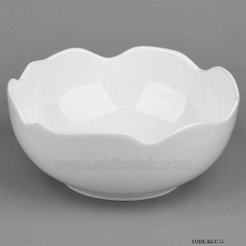 سالاد خوری سرامیکی طرح لاله