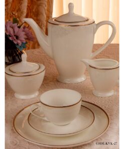 سرویس غذاخوری چینی 142پارچه 18 نفره مدل راش