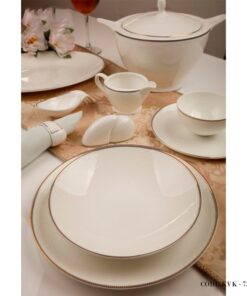 سرویس غذاخوری 157پارچه چینی 24 نفره مدل سپیدار