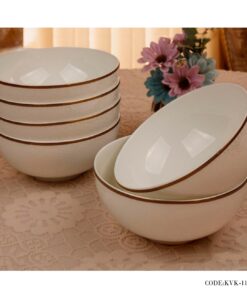 سرویس غذاخوری چینی 157پارچه 24 نفره مدل کاج