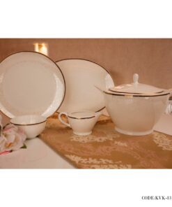 سرویس چینی غذاخوری 157پارچه 24 نفره مدل سرو