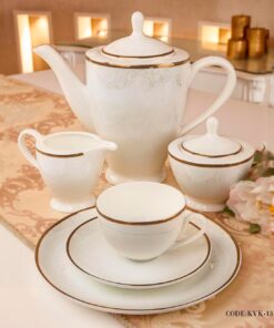 سرویس چینی غذاخوری 157پارچه 24 نفره مدل سرو