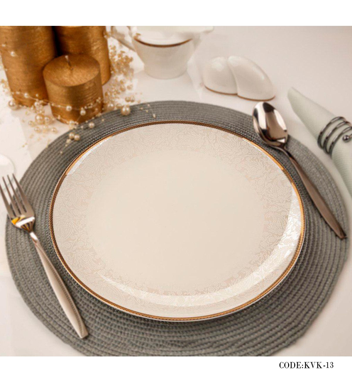 سرویس چینی غذاخوری 157پارچه 24 نفره مدل سرو