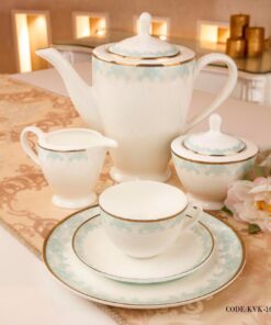 سرویس غذاخوری چینی 24 نفره 157 پارچه مدل نخل