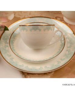 سرویس غذاخوری چینی 24 نفره 157 پارچه مدل نخل