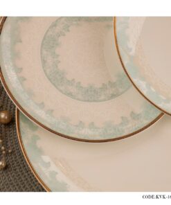 سرویس غذاخوری چینی 24 نفره 157 پارچه مدل نخل