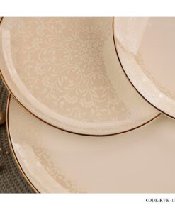 سرویس غذاخوری چینی 157 پارچه 24 نفره مدل نارون